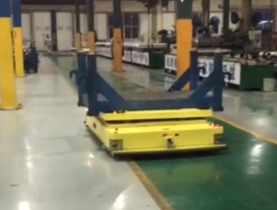 Platform handling robot